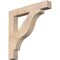 Ekena Millwork Funston Block Smooth Bracket, Douglas Fir, 3 1/2"W x 26"D x 26"H BKT04X26X26FST05SDF - alternate 1